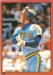 1982 Topps Baseball Stickers     229     Richie Zisk